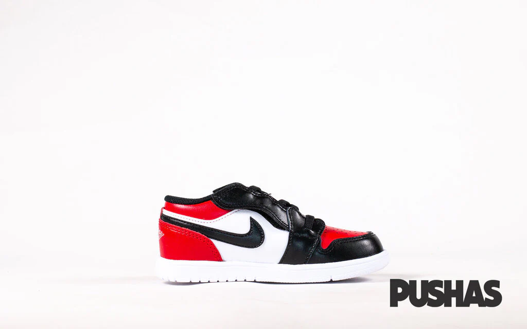 Air Jordan 1 Low Alt 'Bred Toe' TD (2021) - Image 4