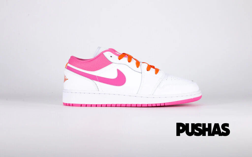 Air Jordan 1 Low 'Pinksicle Orange' GS (2022) - Image 5