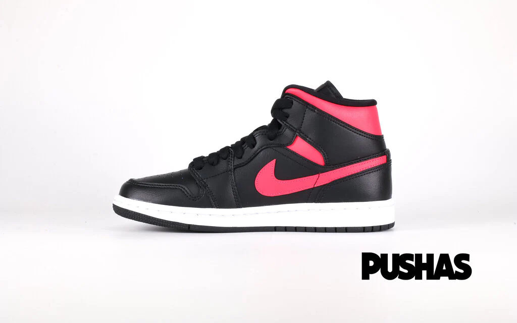 Air Jordan 1 Mid 'Black Siren Red' W (2022) - Image 4