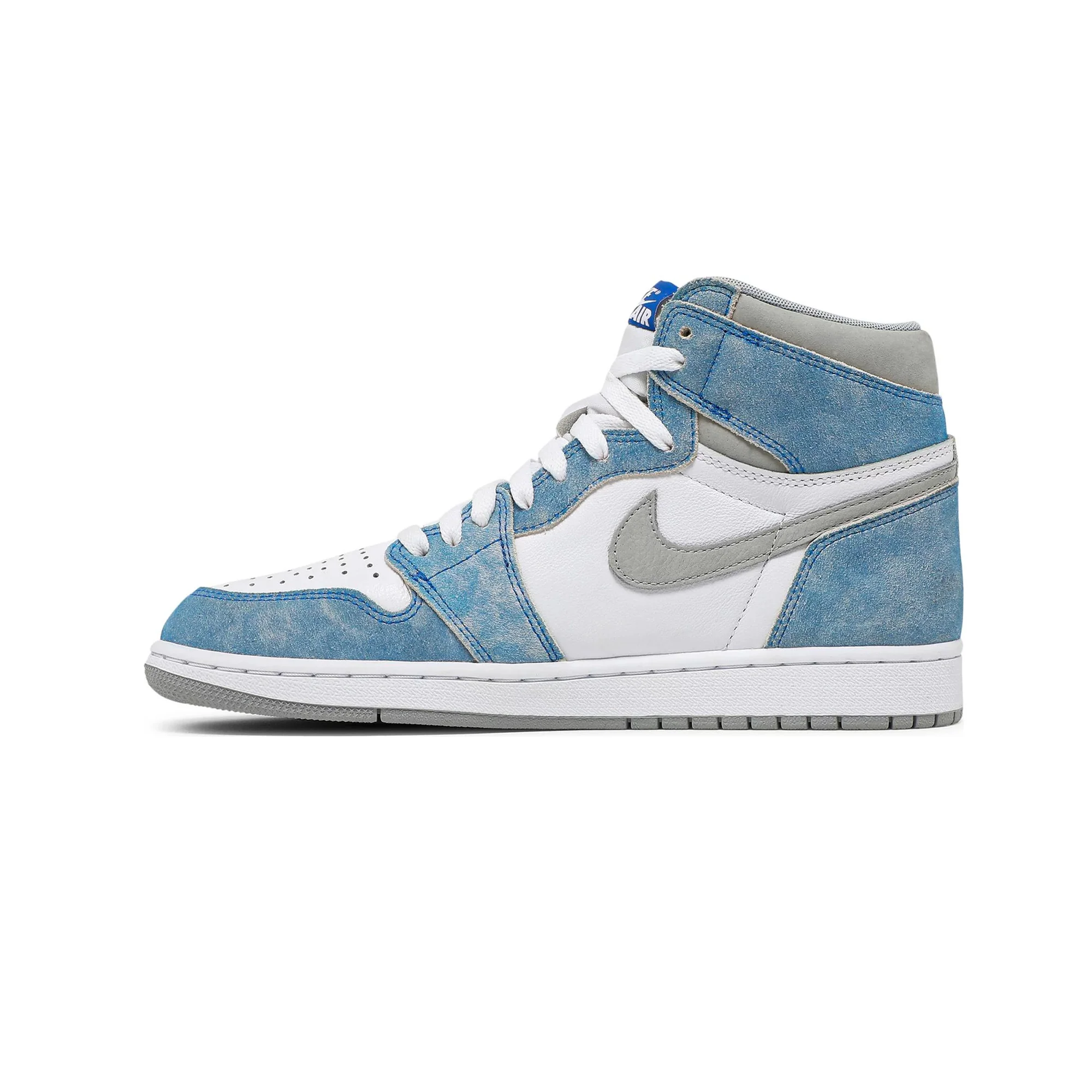 Air Jordan 1 Retro High 'Hyper Royal Smoke Grey' (2021) - Image 3
