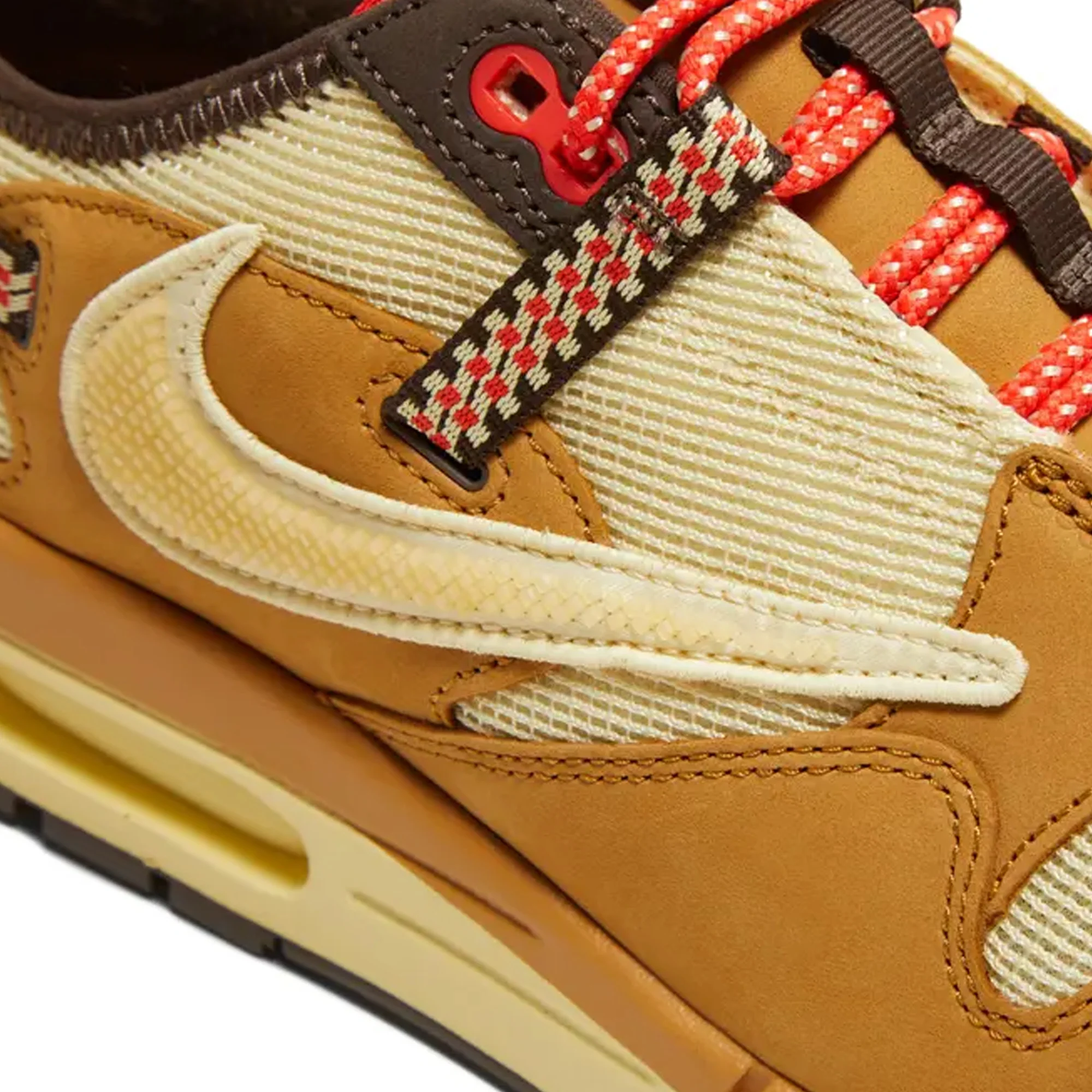 Air Max 1 'Travis Scott Cactus Jack Wheat Lemon Drop' (2022) - Image 8