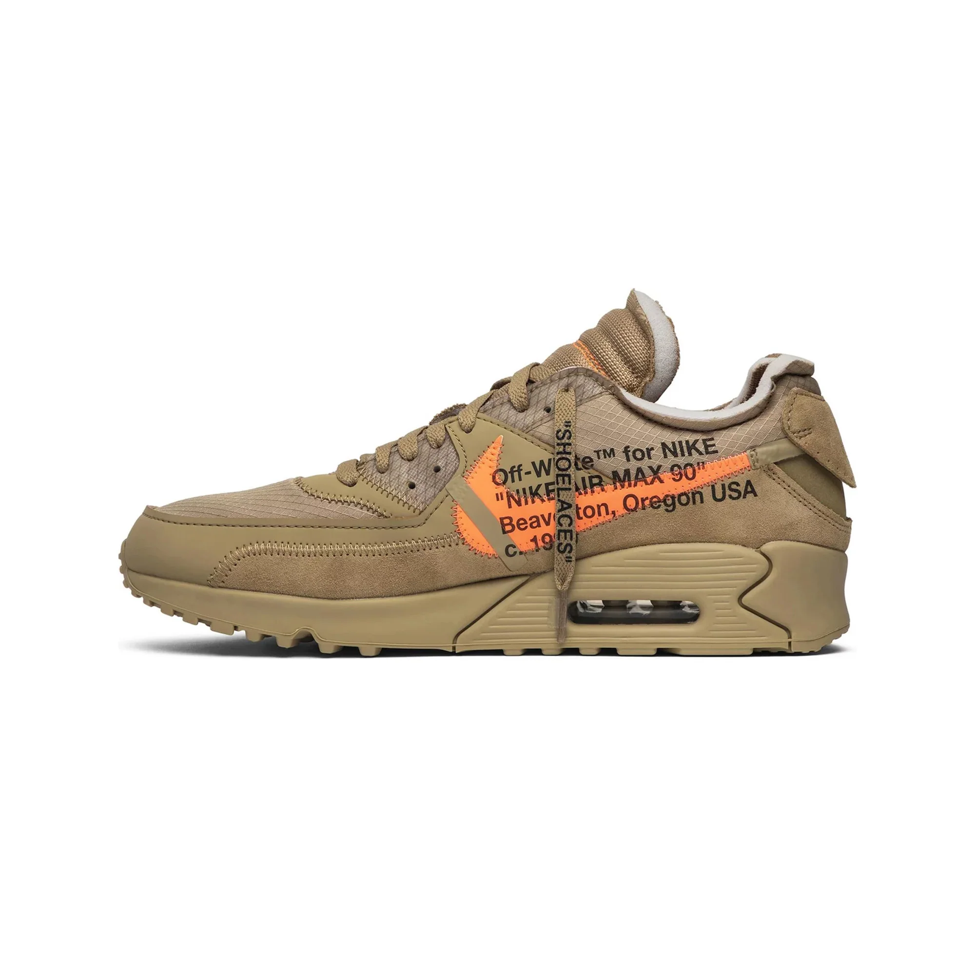 Air Max 90 x Off-White 'Desert Ore' (New) - Image 3