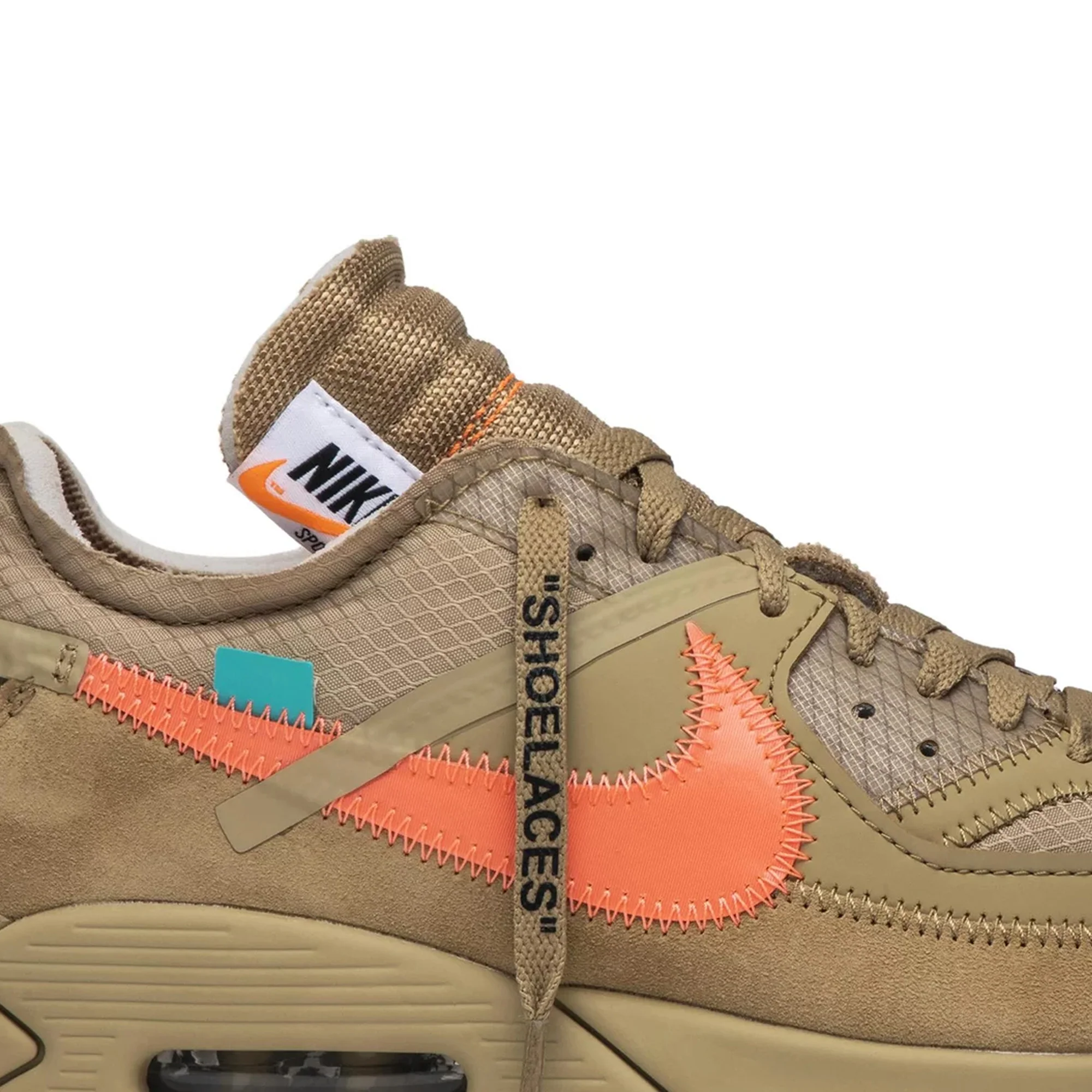 Air Max 90 x Off-White 'Desert Ore' (New) - Image 6