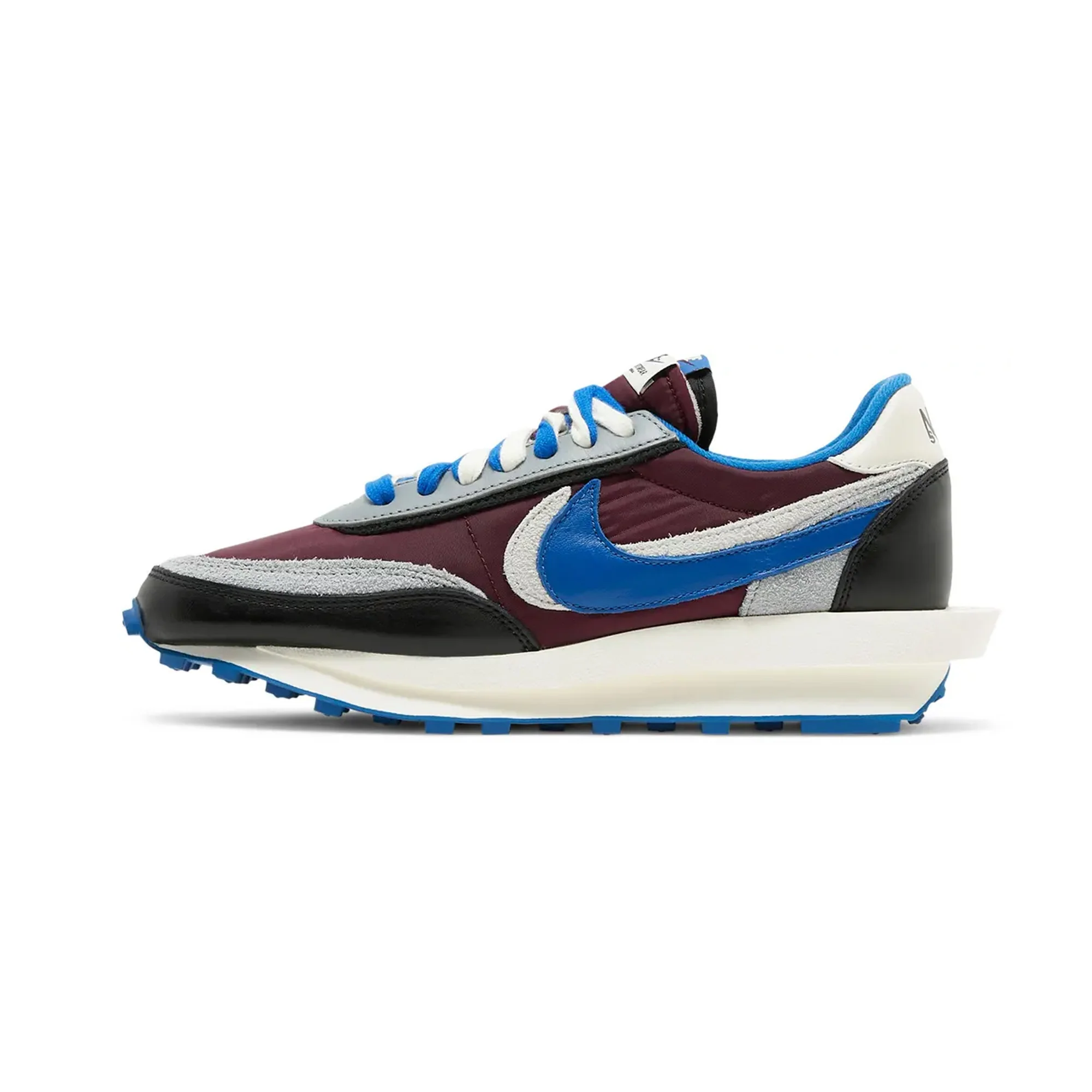 Nike LDWaffle x Sacai x Undercover 'Night Maroon Team Royal' - Image 3