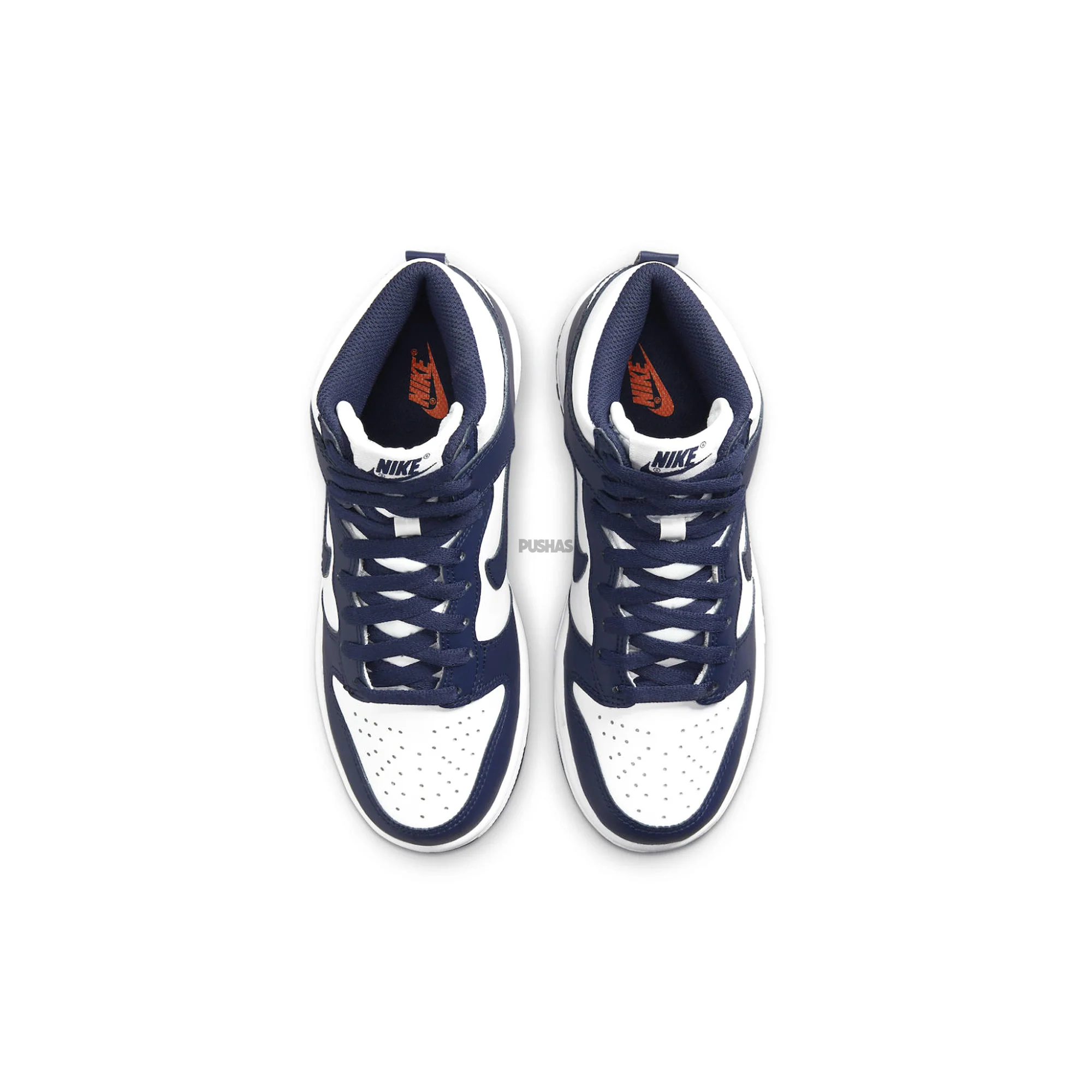 Nike Dunk High 'Championship Navy' GS (2021) - Image 4